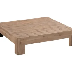 Clearance Set Lounge Para Exterior De Madera De Acacia Joshua, 4 Pzas. Muebles De Jardin
