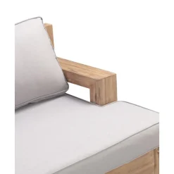 Clearance Set Lounge Para Exterior De Madera De Acacia Joshua, 4 Pzas. Muebles De Jardin
