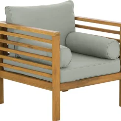 Discount Set Lounge Para Exterior De Madera De Acacia Bo, 4 Pzas. Muebles De Jardin