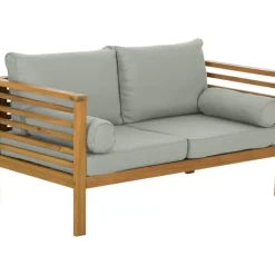 Discount Set Lounge Para Exterior De Madera De Acacia Bo, 4 Pzas. Muebles De Jardin