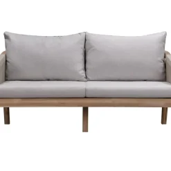 Discount Set Lounge Para Exterior De Madera De Acacia Lu, 4 Pzas. Muebles De Jardin