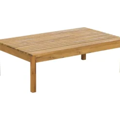 Sale Set Lounge Para Exterior De Madera De Acacia Bo, 4 Pzas. Muebles De Jardin