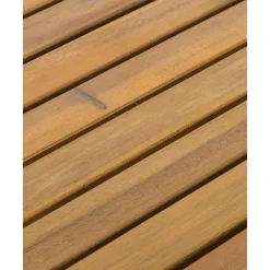 Sale Set Lounge Para Exterior De Madera De Acacia Bo, 4 Pzas. Muebles De Jardin