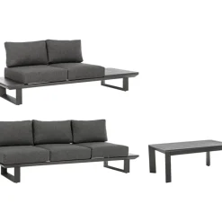 Best Set Lounge Para Exterior Konnor, 3 Pzas. Muebles De Jardin