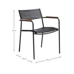 Online Silla Con Reposabrazos Para Exterior Mood Muebles De Jardin