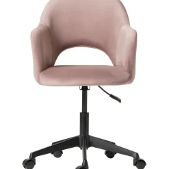 Sale Silla De Oficina Con Reposabrazos De Terciopelo Rachel, Altura Regulable Sillas De Escritorio