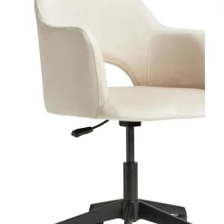 Fashion Silla De Oficina Con Reposabrazos De Terciopelo Rachel, Altura Regulable Sillas De Escritorio