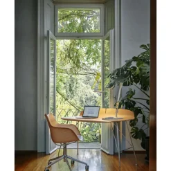 Online Silla De Oficina Con Reposabrazos Q/Wood, Altura Regulable Sillas De Escritorio