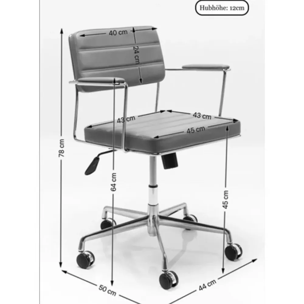 Online Silla De Oficina De Cuero Sintetico Dottore Sillas De Escritorio