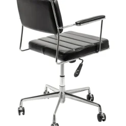 Outlet Silla De Oficina De Cuero Sintetico Dottore Sillas De Escritorio