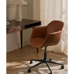 Outlet Silla De Oficina De Cuero Sintetico Fiji Sillas De Escritorio