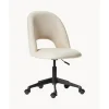 Clearance Silla De Oficina De Terciopelo Rachel, Altura Regulable Sillas De Escritorio