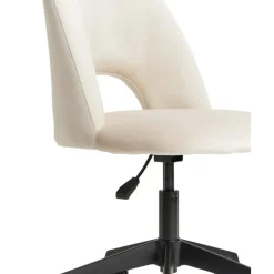 Clearance Silla De Oficina De Terciopelo Rachel, Altura Regulable Sillas De Escritorio