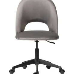 Fashion Silla De Oficina De Terciopelo Rachel, Altura Regulable Sillas De Escritorio