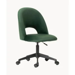 Online Silla De Oficina De Terciopelo Rachel, Altura Regulable Sillas De Escritorio