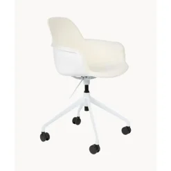 Hot Silla De Oficina En Tejido Boucle Albert, Regulable En Altura Sillas De Escritorio
