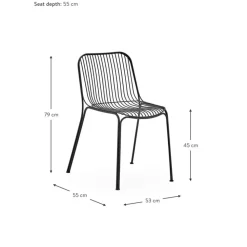 Online Silla Para Exterior Con Cojin Hiray Muebles De Jardin
