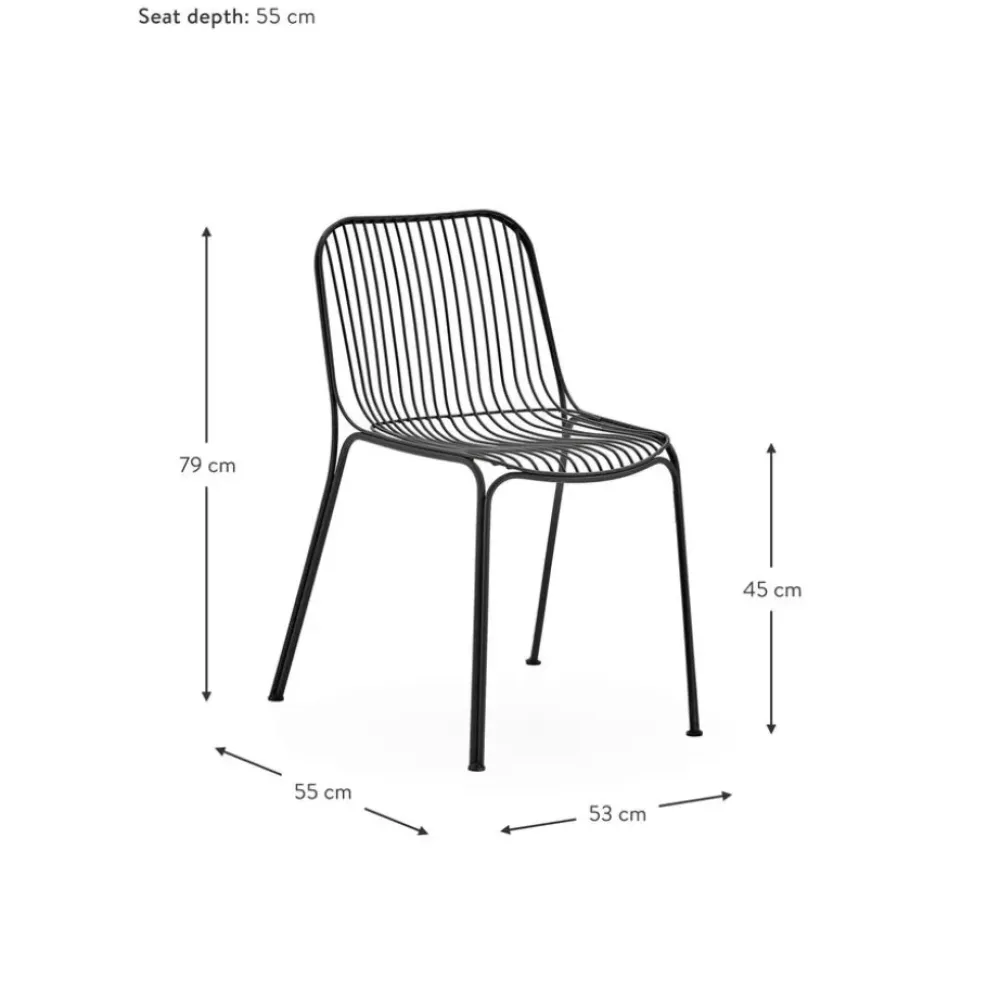 Online Silla Para Exterior Con Cojin Hiray Muebles De Jardin