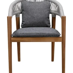 New Sillas Para Exterior De Madera De Acacia Malmo 2 Uds. Muebles De Jardin