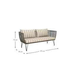 New Sofa De Exterior Mundo (2 Plazas) Muebles De Jardin
