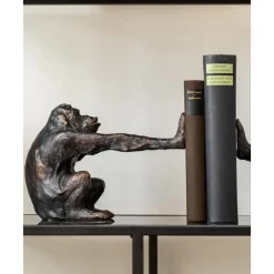Sale Sujetalibros Artesanales Monkey, 2 Uds. Sujetalibros