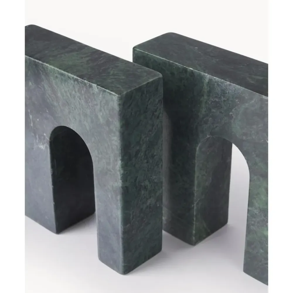 Clearance Sujetalibros De Marmol Kai, 2 Uds. Sujetalibros