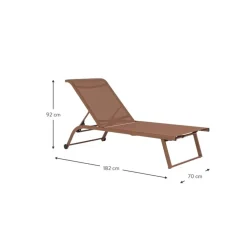 Fashion Tumbona Con Ruedas Taylor Muebles De Jardin