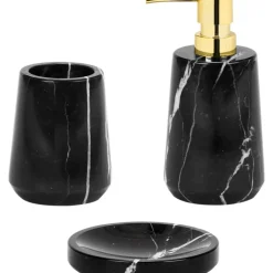 Clearance Vaso Cepillo De Dientes De Marmol Lux Portacepillos De Dientes