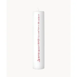Clearance Vela Calendario De Adviento Artesanal Rustic Velas Decorativas