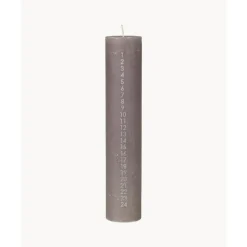 Sale Vela Calendario De Adviento Artesanal Rustic Velas Decorativas