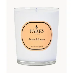 Best Vela Perfumada Aromatherapy (Melocoton Y Amyris)) Velas Perfumadas