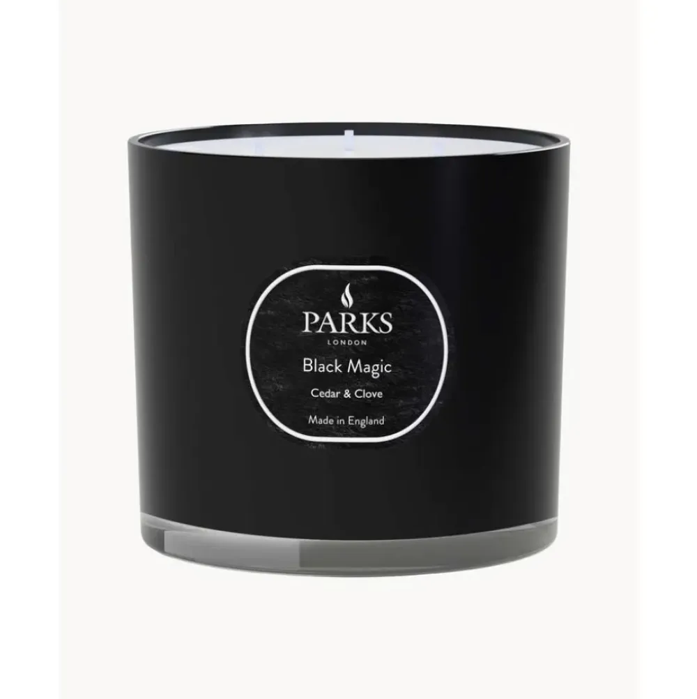 Online Vela Perfumada Tres Mechas Black Magic (Cedro, Vetiver Y Pachuli) Velas Perfumadas