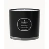 Fashion Vela Perfumada Tres Mechas Black Magic (Naranja Lavanda, Geranio, Limoncillo) Velas Perfumadas