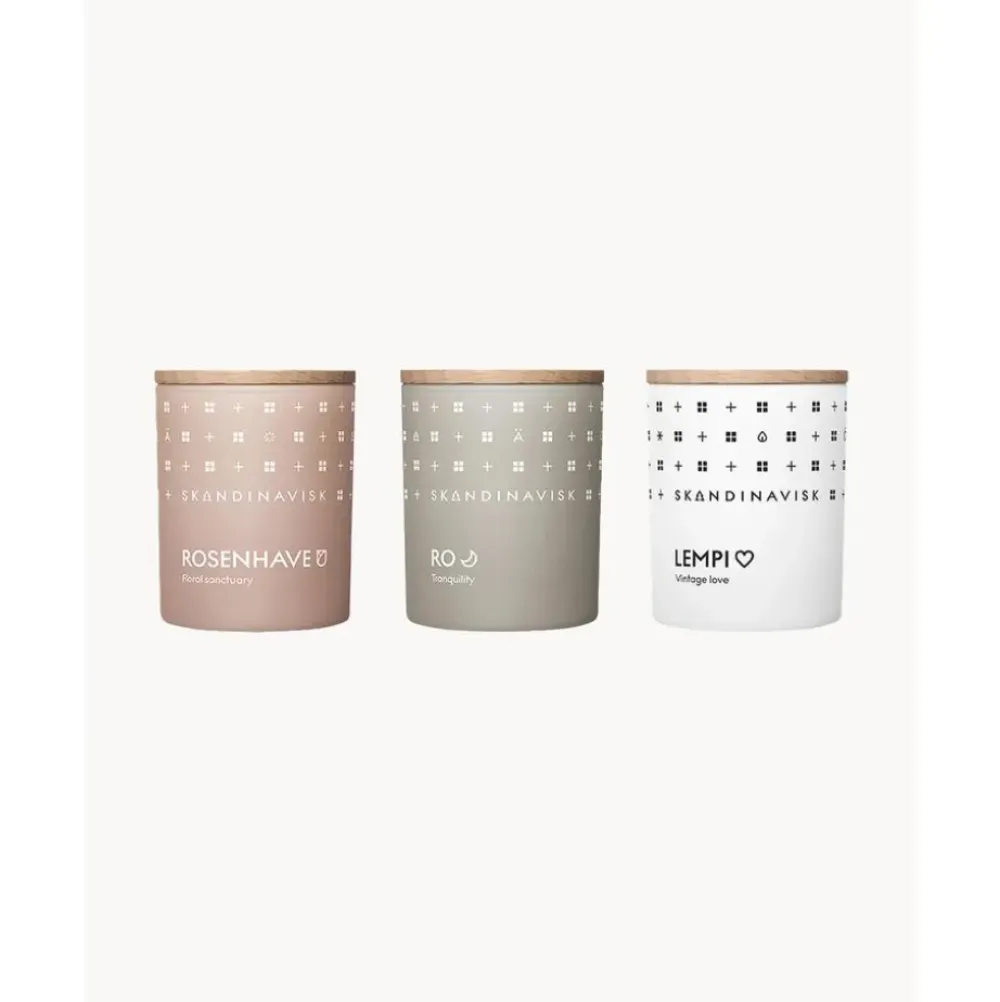 Best Velas Perfumadas Sense, 3 Uds. Velas Perfumadas
