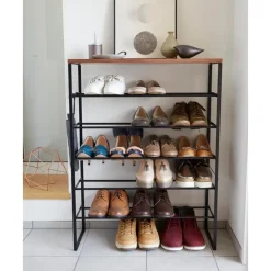 Fashion Zapatero Con Ganchos Tower Zapateros