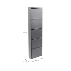 Sale Zapatero De Pared Caruso, Puertas Abatibles Zapateros
