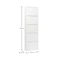 Best Zapatero De Pared Caruso, Puertas Abatibles Zapateros