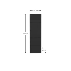 New Zapatero De Pared Caruso, Puertas Abatibles Zapateros